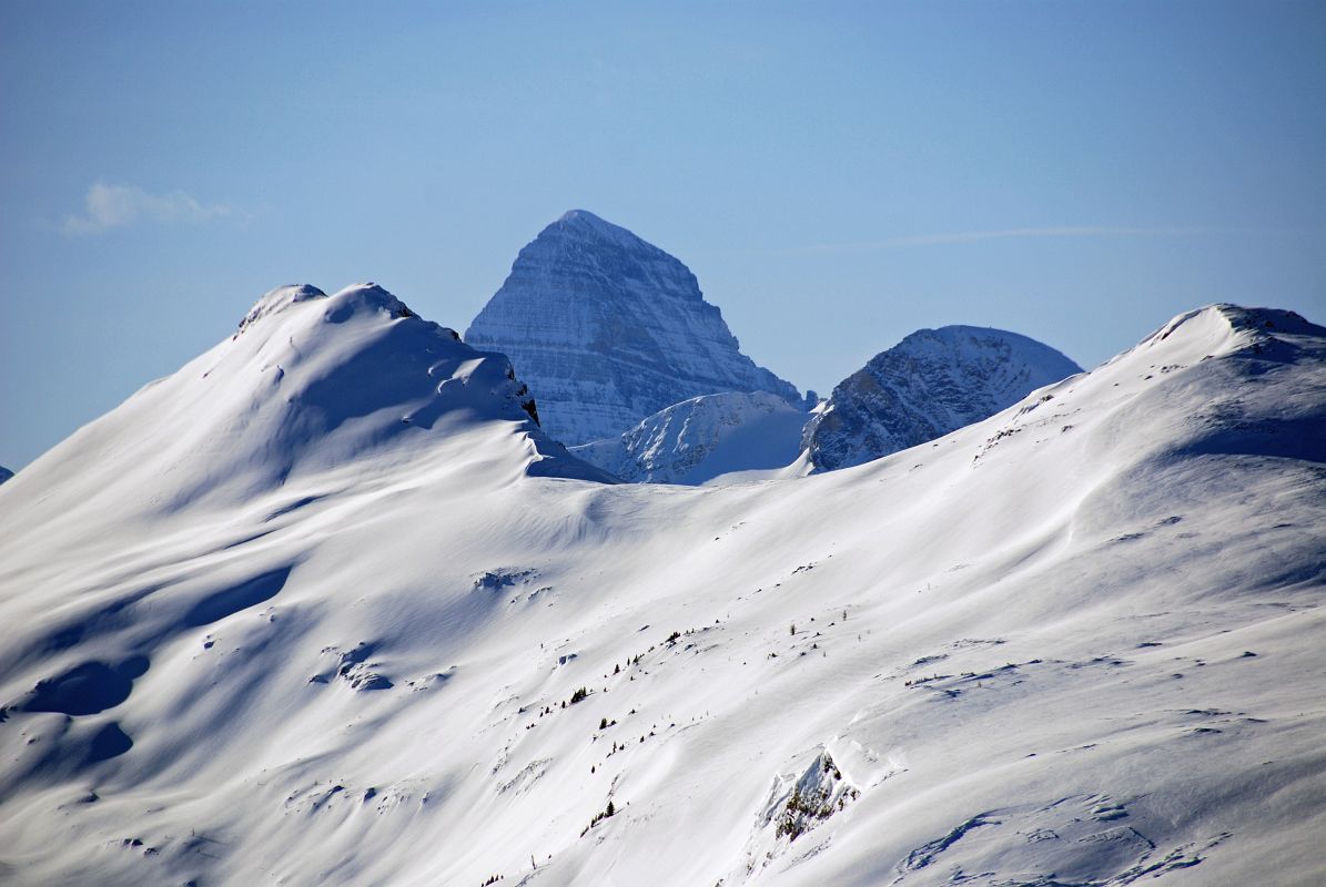 08A Quartz Hill, Mount Assiniboine And Mount Nestor From Mount Standish At Banff Sunshine Ski Area